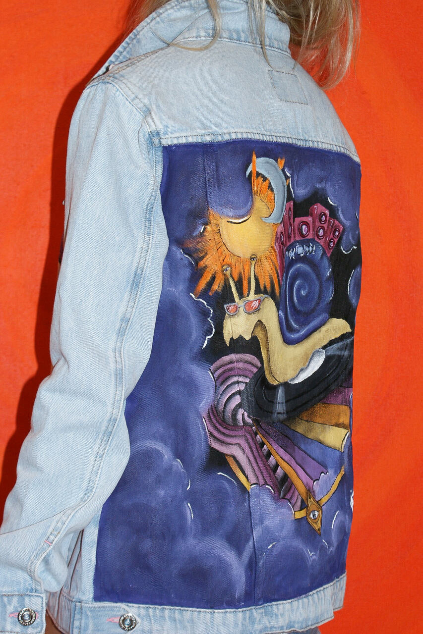 - capsule collection: jaqueta jeans snail